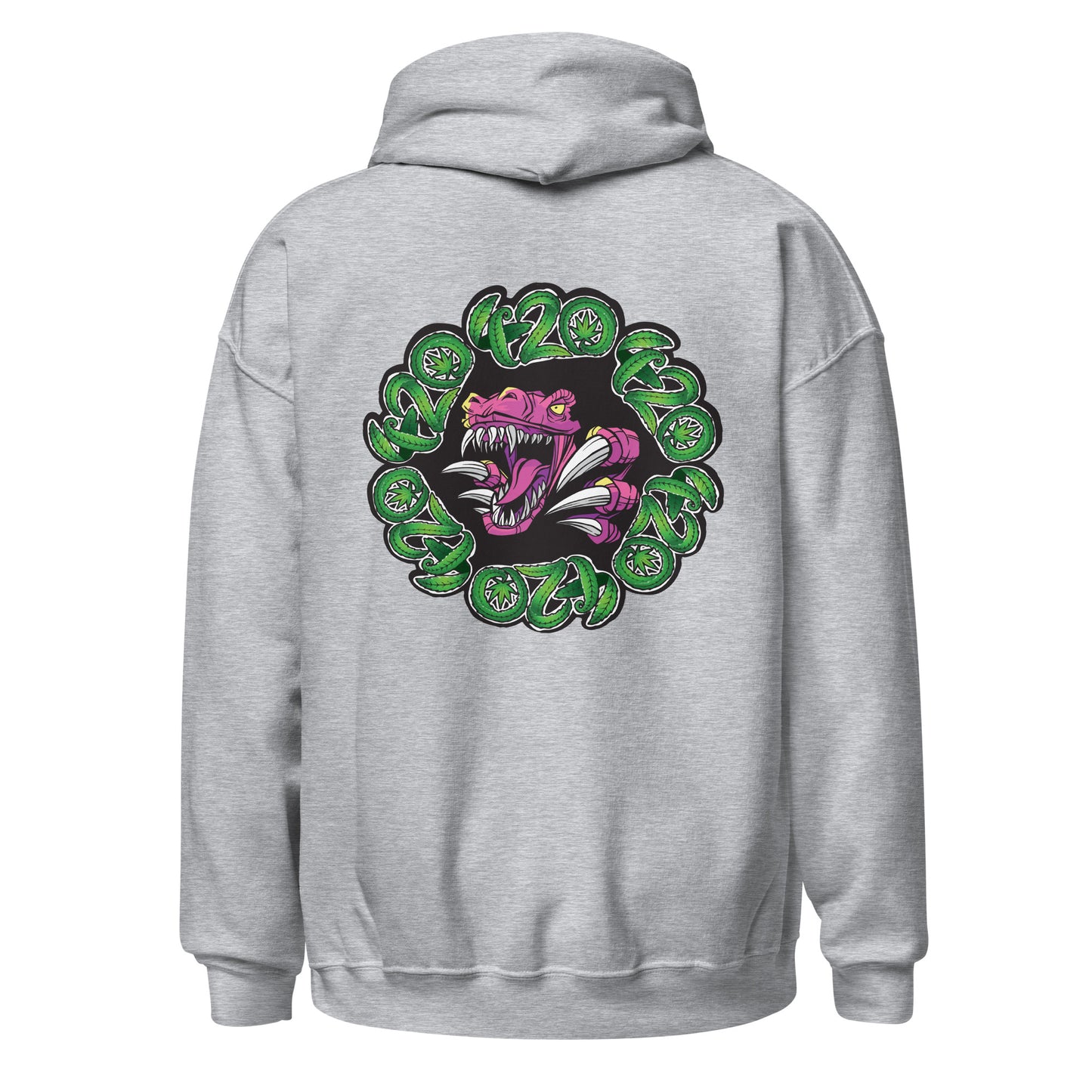 Untamed Dinosaur 420 Hoodie