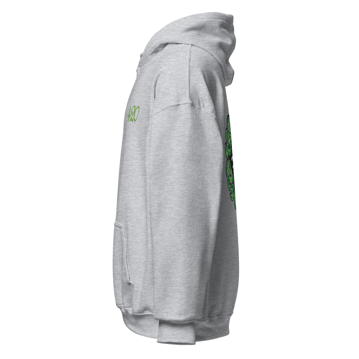 Untamed Dinosaur 420 Hoodie