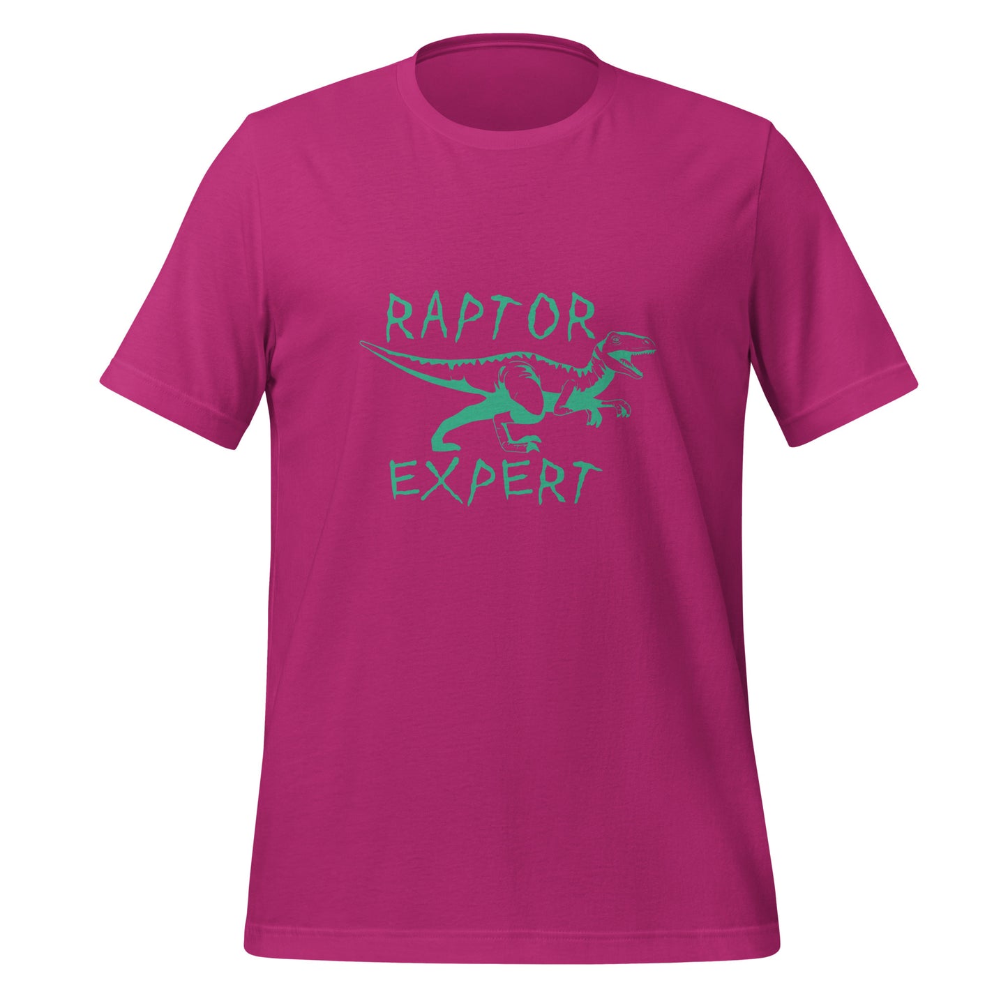 Raptor Expert (Adult) Dinosaur Short-sleeve unisex t-shirt