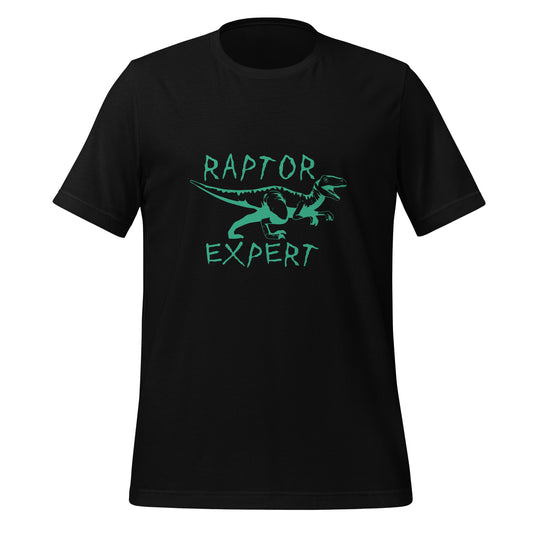 Raptor Expert (Adult) Dinosaur Short-sleeve unisex t-shirt