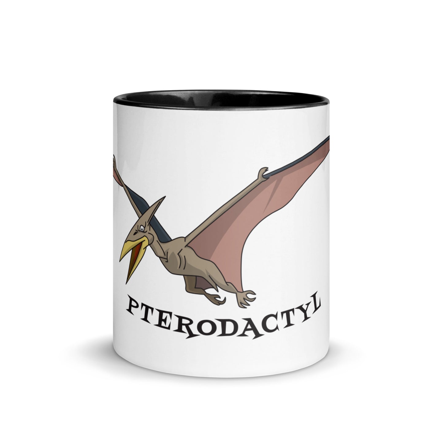 Pterodactyl Mug with Color Inside