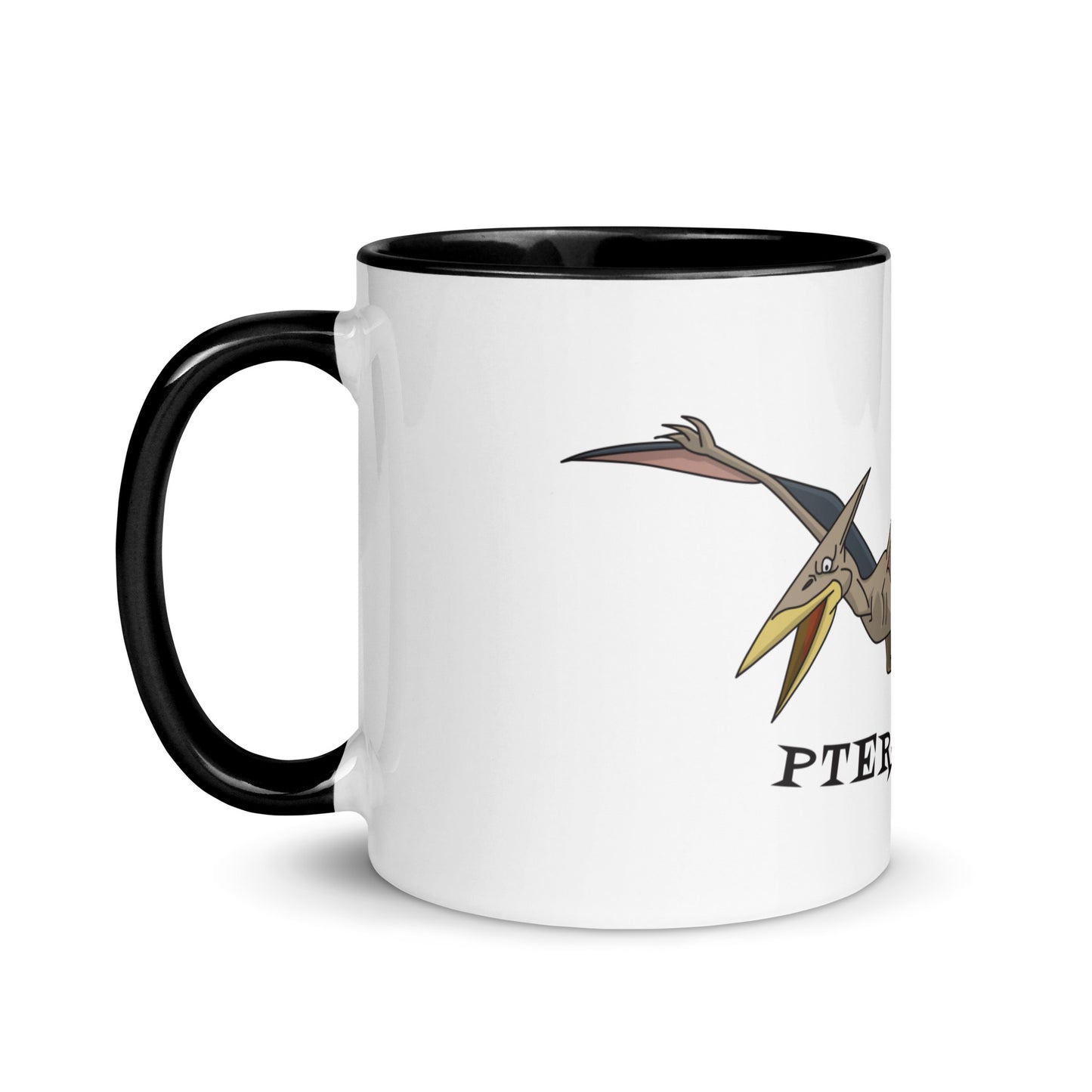 Pterodactyl Mug with Color Inside