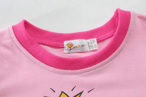 Girls Dinosaur Pink Pajamas