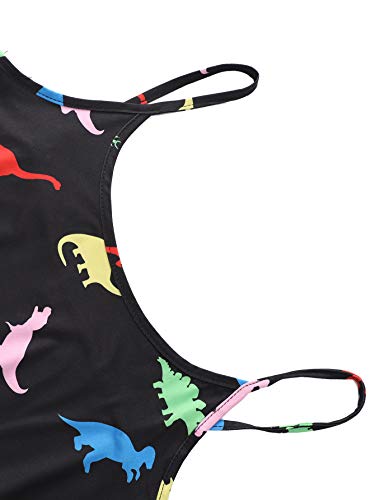 Women's Cute Dinosaur Pajama Set - L