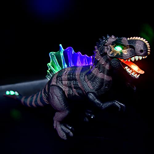 Light up dinosaur toy