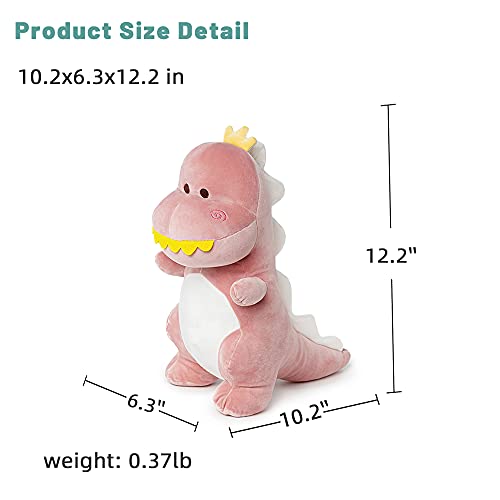 Cute Pink Dinosaur Plush