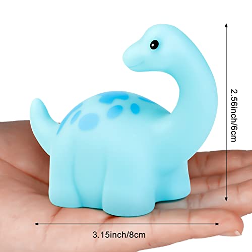 Light-Up Dinosaur Floating Bath Toys (6pk)