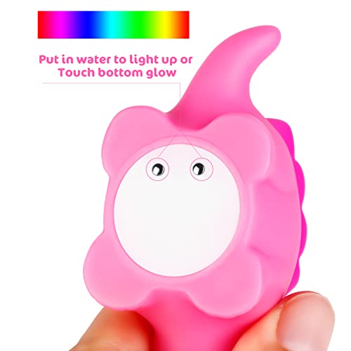 Light-Up Dinosaur Floating Bath Toys (6pk)