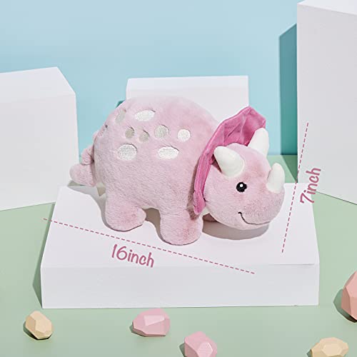 Baby Dinosaur Bedtime Stuffed Animal Plush Toy 12"