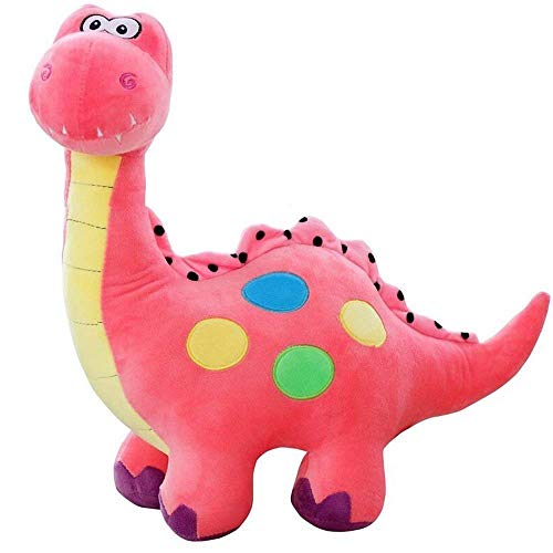 pink plush dinosaur