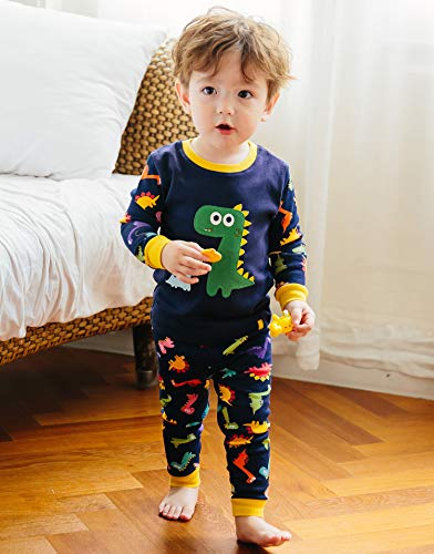Buddy Dino Long Sleeve Dinosaur Pajamas 2pcs Set