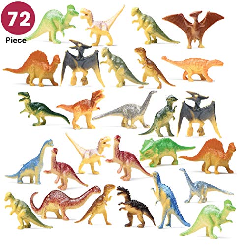 Box of Mini Dinosaur Toys (72 Count)