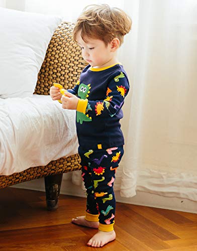 Buddy Dino Long Sleeve Dinosaur Pajamas 2pcs Set