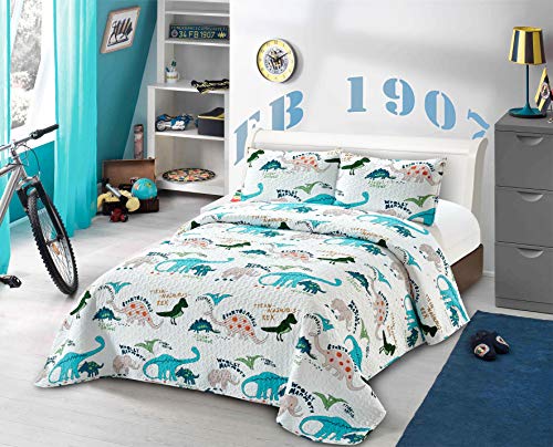 Dinosaur coverlet bedding 