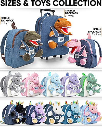 Small Dinosaur Backpack Toy for Kids