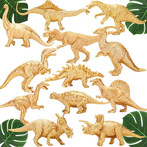 Jumbo Golden Dinosaur Figurine Toys