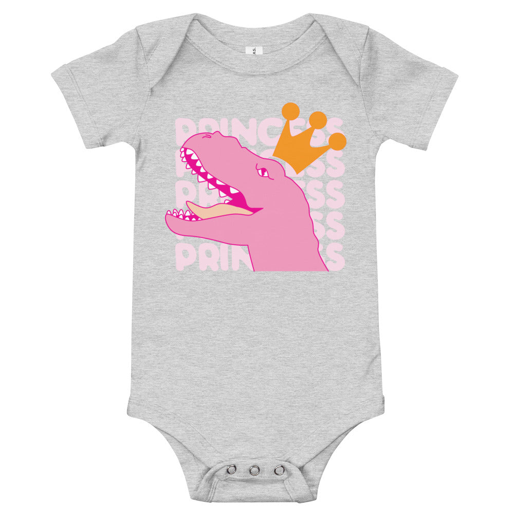 Dinosaur Princess short sleeve one piece