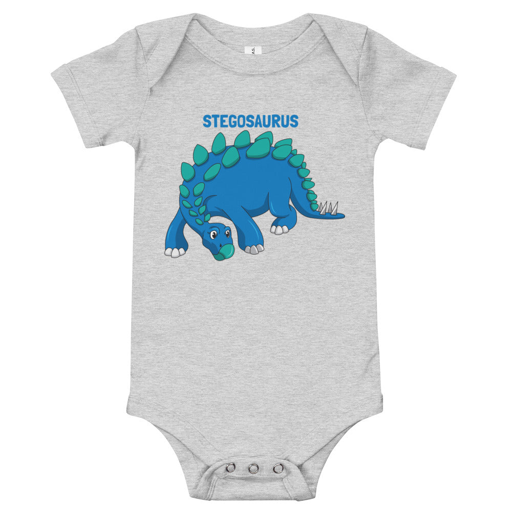 Stegosaurus dinosaur short sleeve one piece