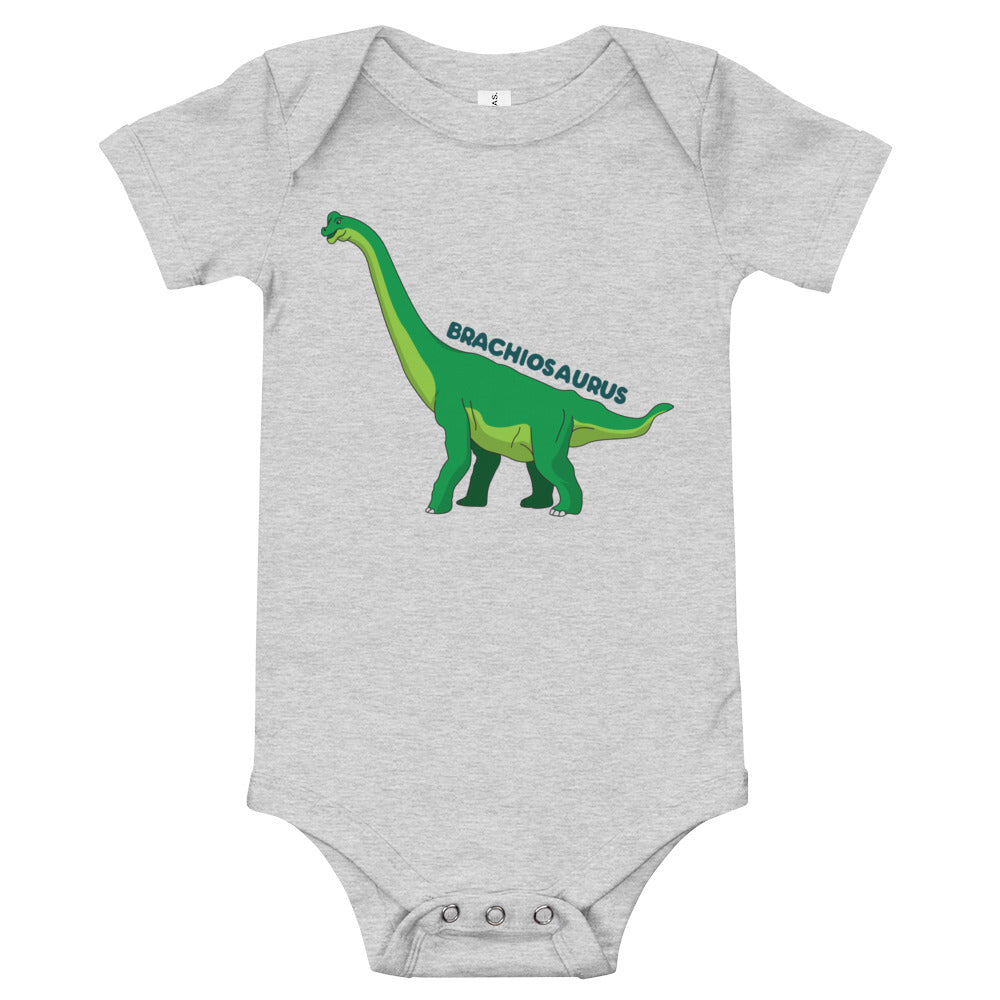 Brachiosaurus dinosaur short sleeve one piece