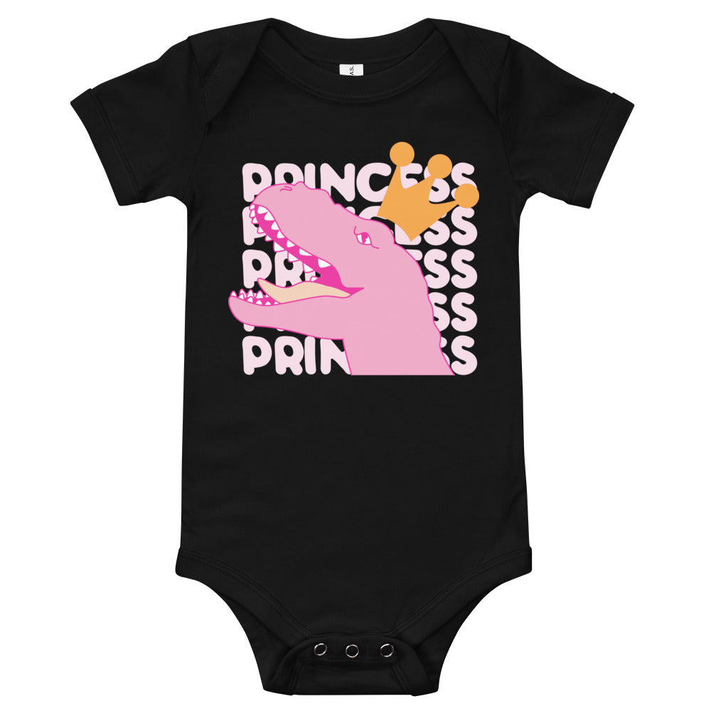 Dinosaur Princess short sleeve one piece