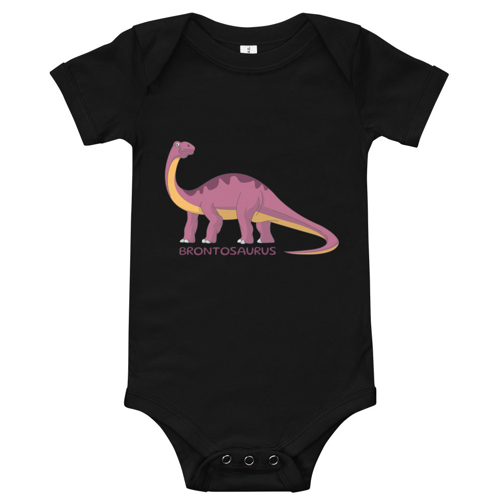 Brontosaurus dinosaur short sleeve one piece