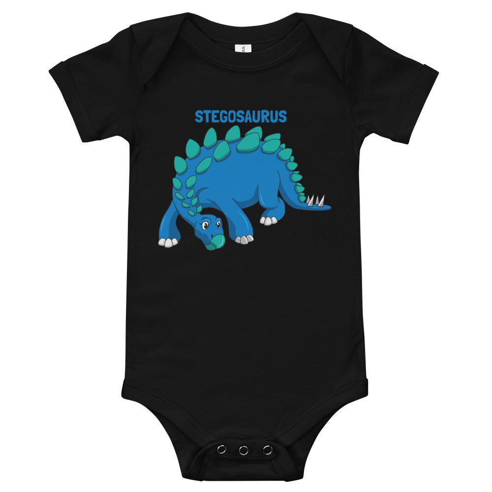 Stegosaurus dinosaur short sleeve one piece