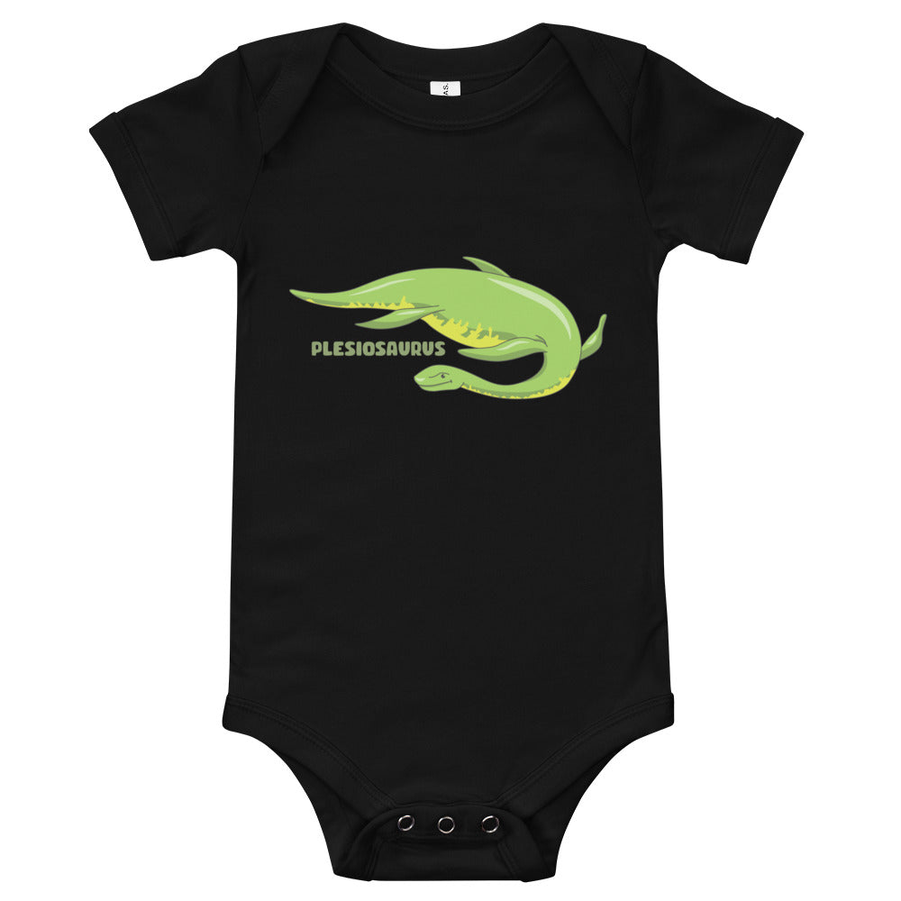 Plesiosaurus dinosaur short sleeve one piece