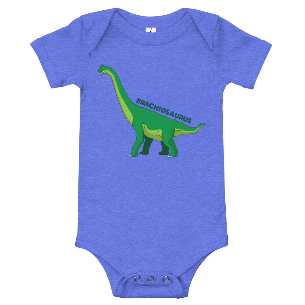 Brachiosaurus dinosaur short sleeve one piece