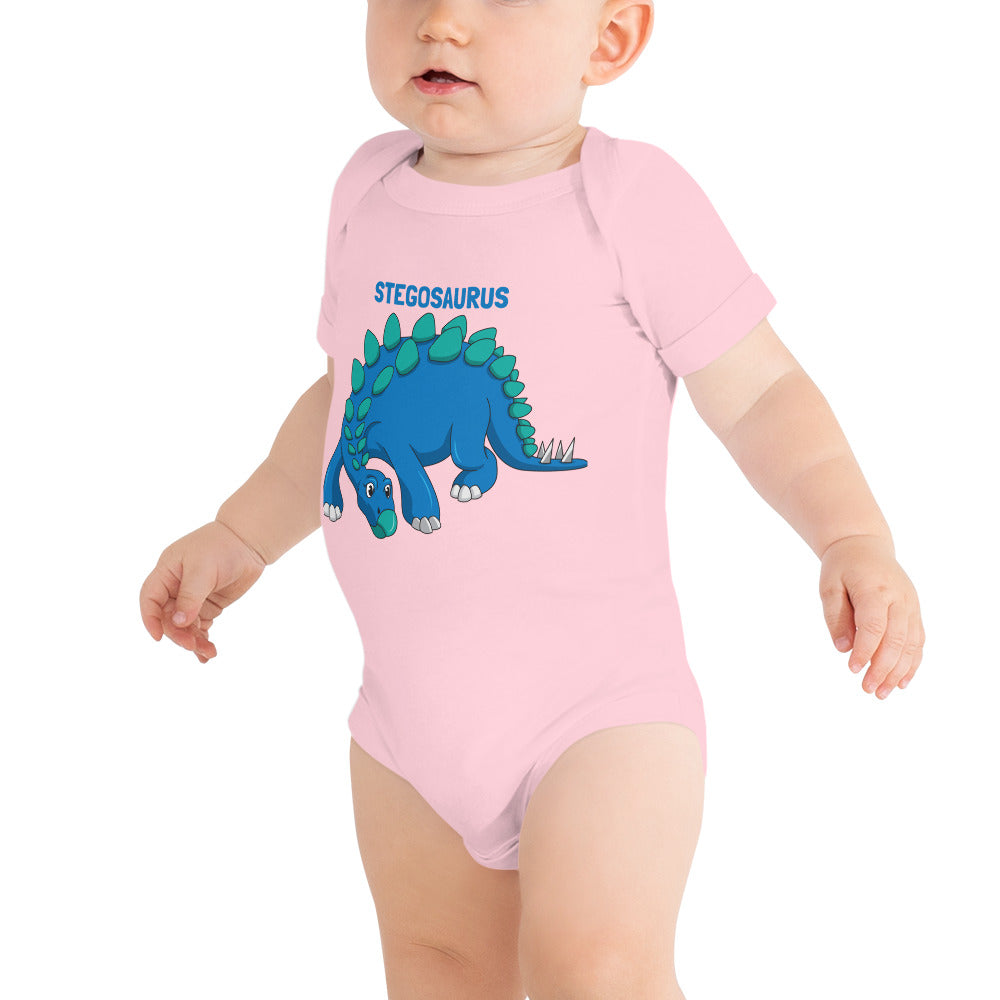 Stegosaurus dinosaur short sleeve one piece