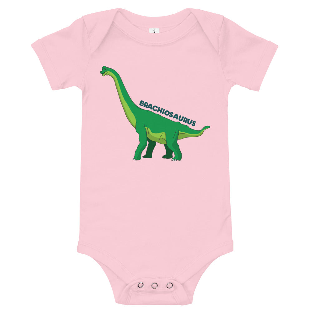 Brachiosaurus dinosaur short sleeve one piece