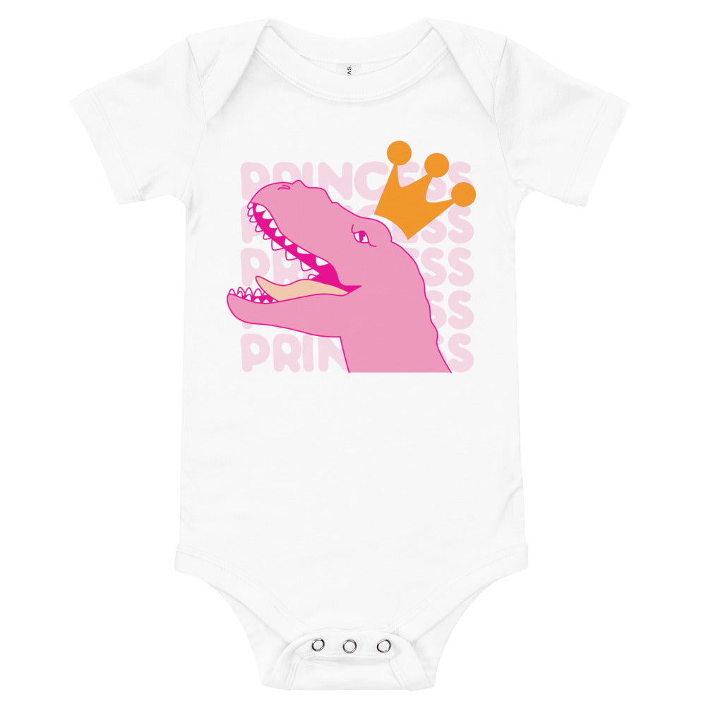 Dinosaur Princess short sleeve one piece