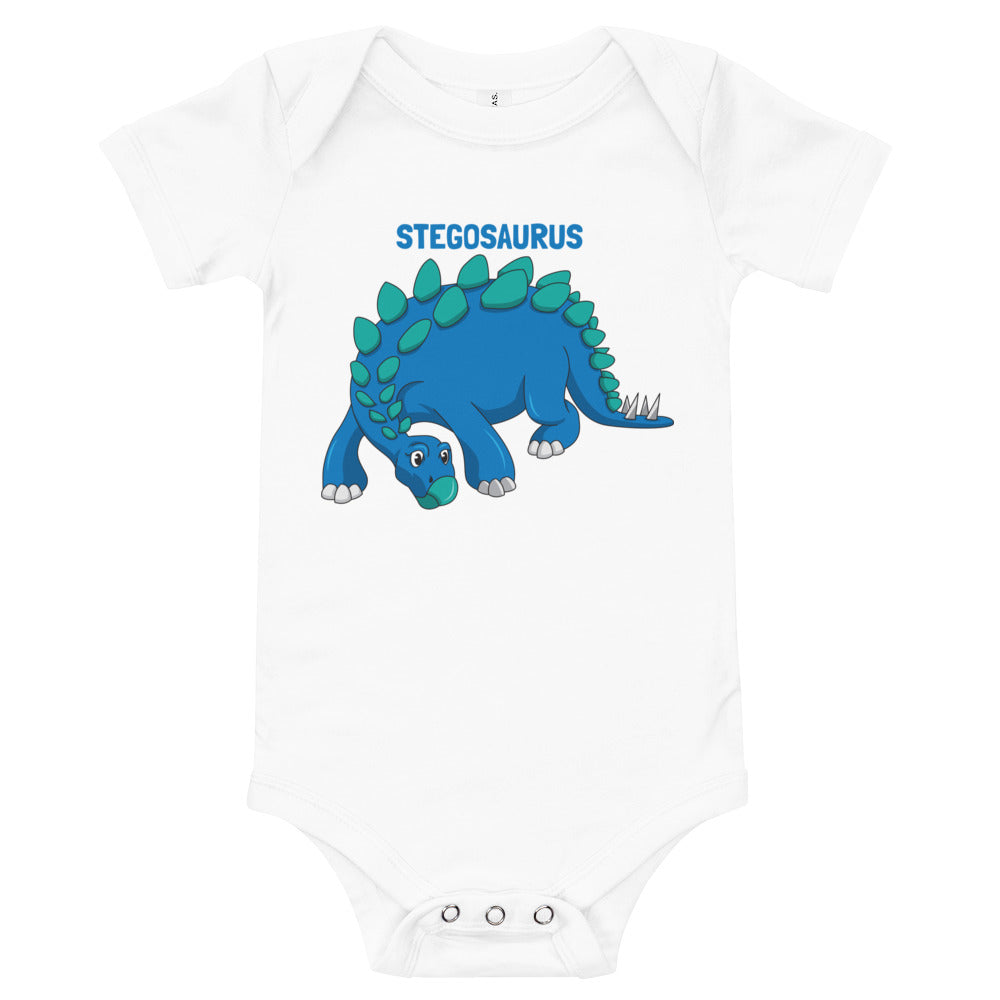 Stegosaurus dinosaur short sleeve one piece