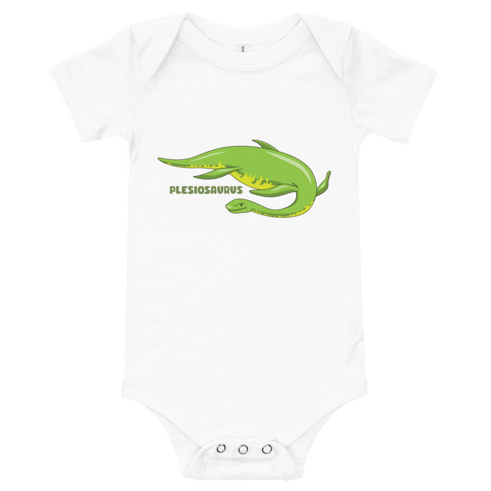 Plesiosaurus dinosaur short sleeve one piece