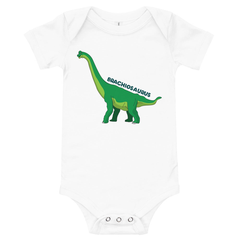 Brachiosaurus dinosaur short sleeve one piece