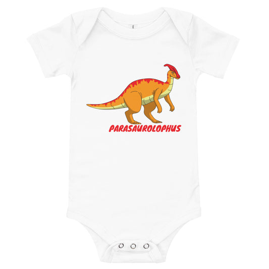 Parasaurolophus dinosaur short sleeve one piece