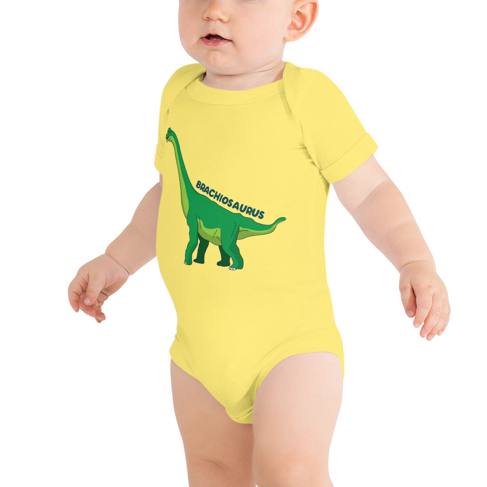 Brachiosaurus dinosaur short sleeve one piece