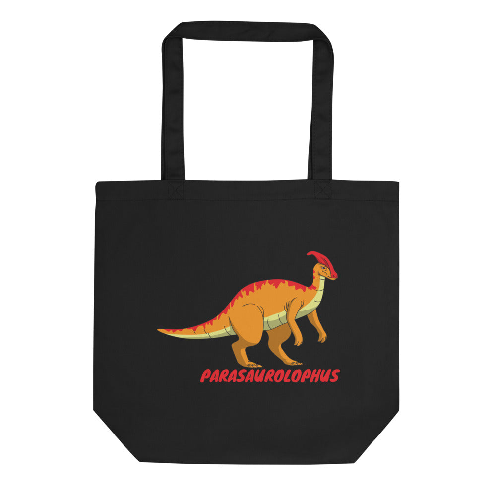 Dinosaur Parasaurolophus Eco Tote Bag