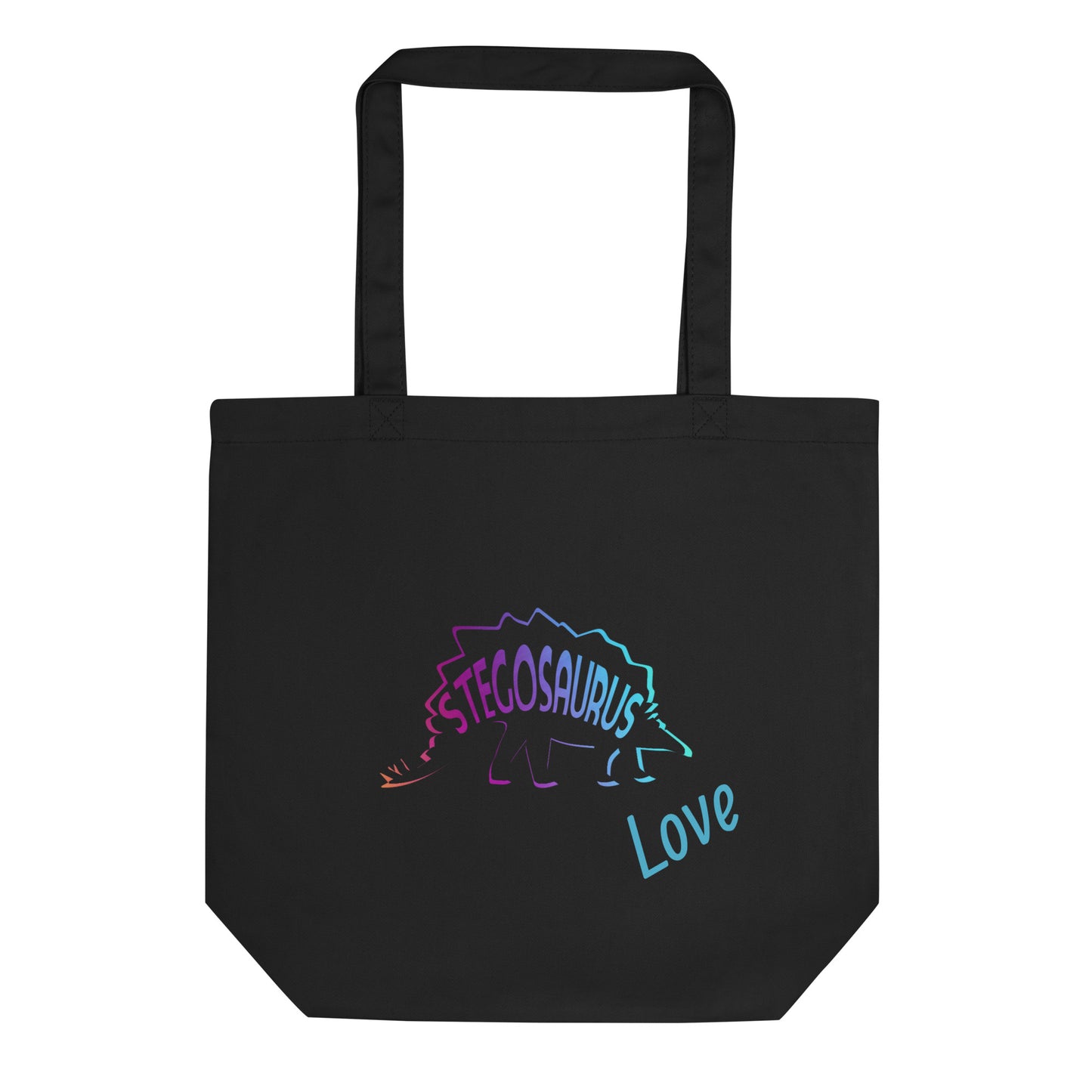 Dinosaur Love Stegosaurus Eco Tote Bag