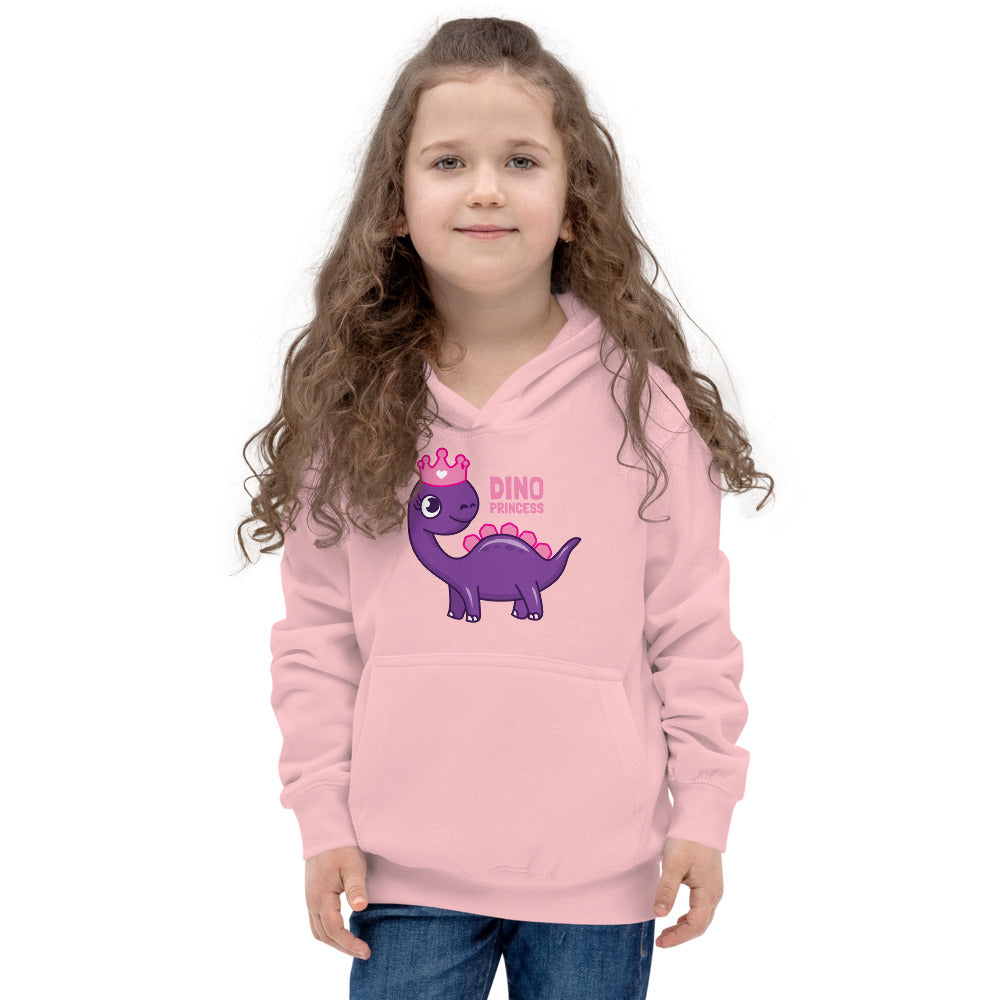 Pink dinosaur hoodie