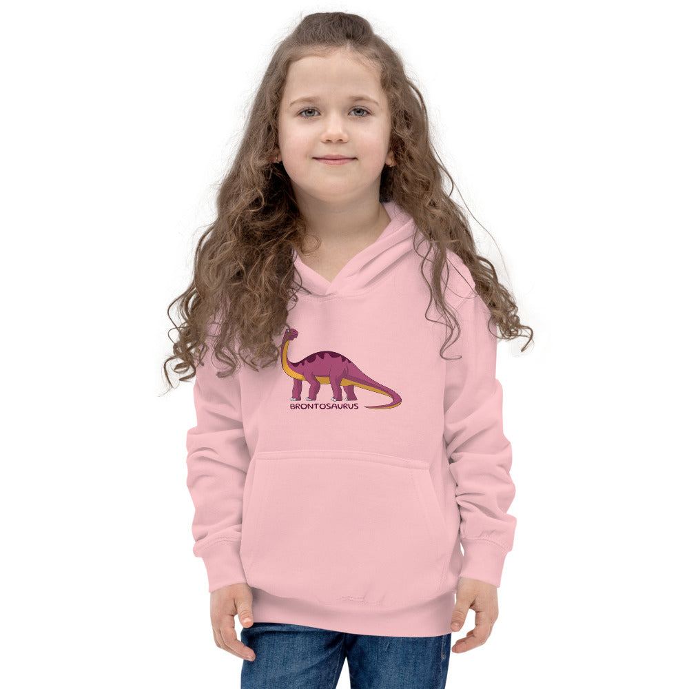 Brontosaurus Dinosaur Kids Hoodie