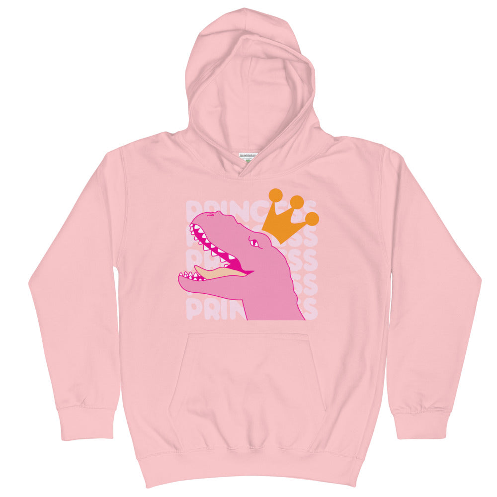 Dinosaur Princess Kids Hoodie