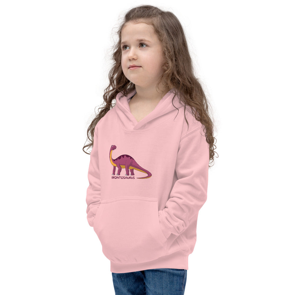 Brontosaurus Dinosaur Kids Hoodie