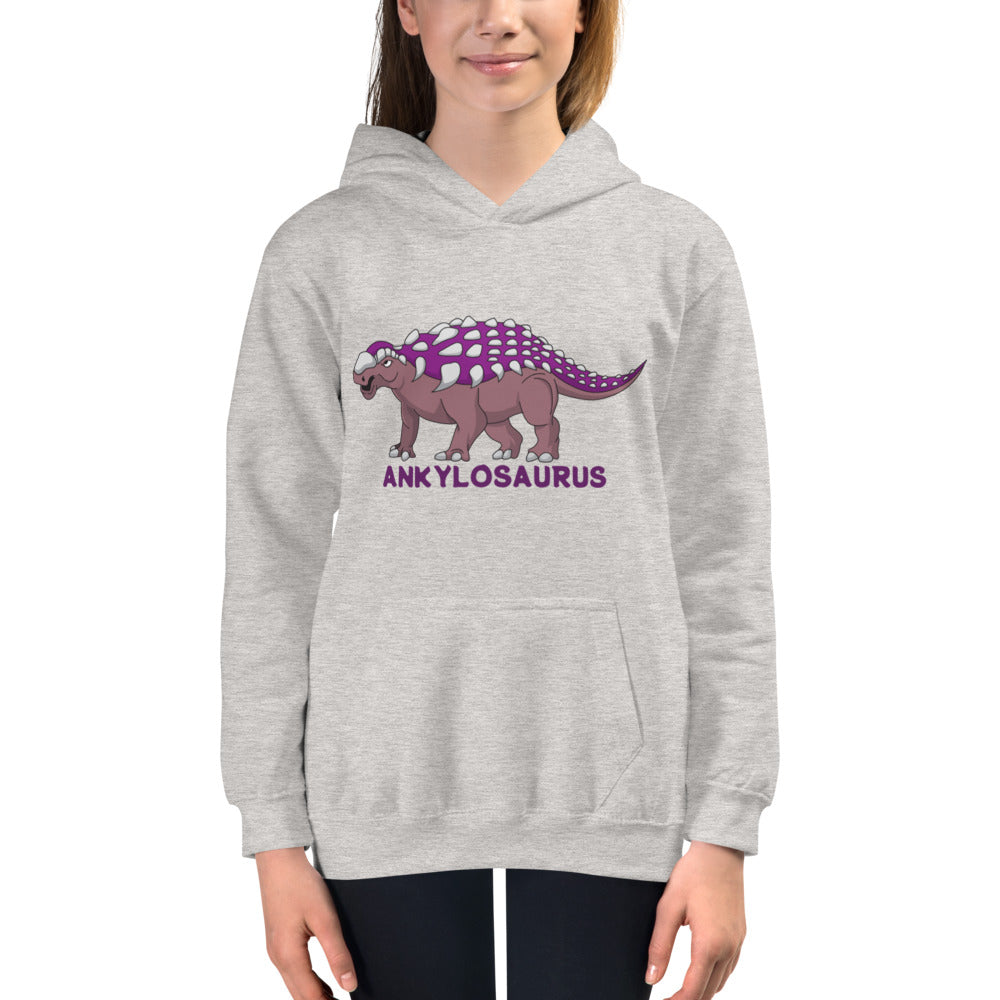 Ankylosaurus Dinosaur Kids Hoodie