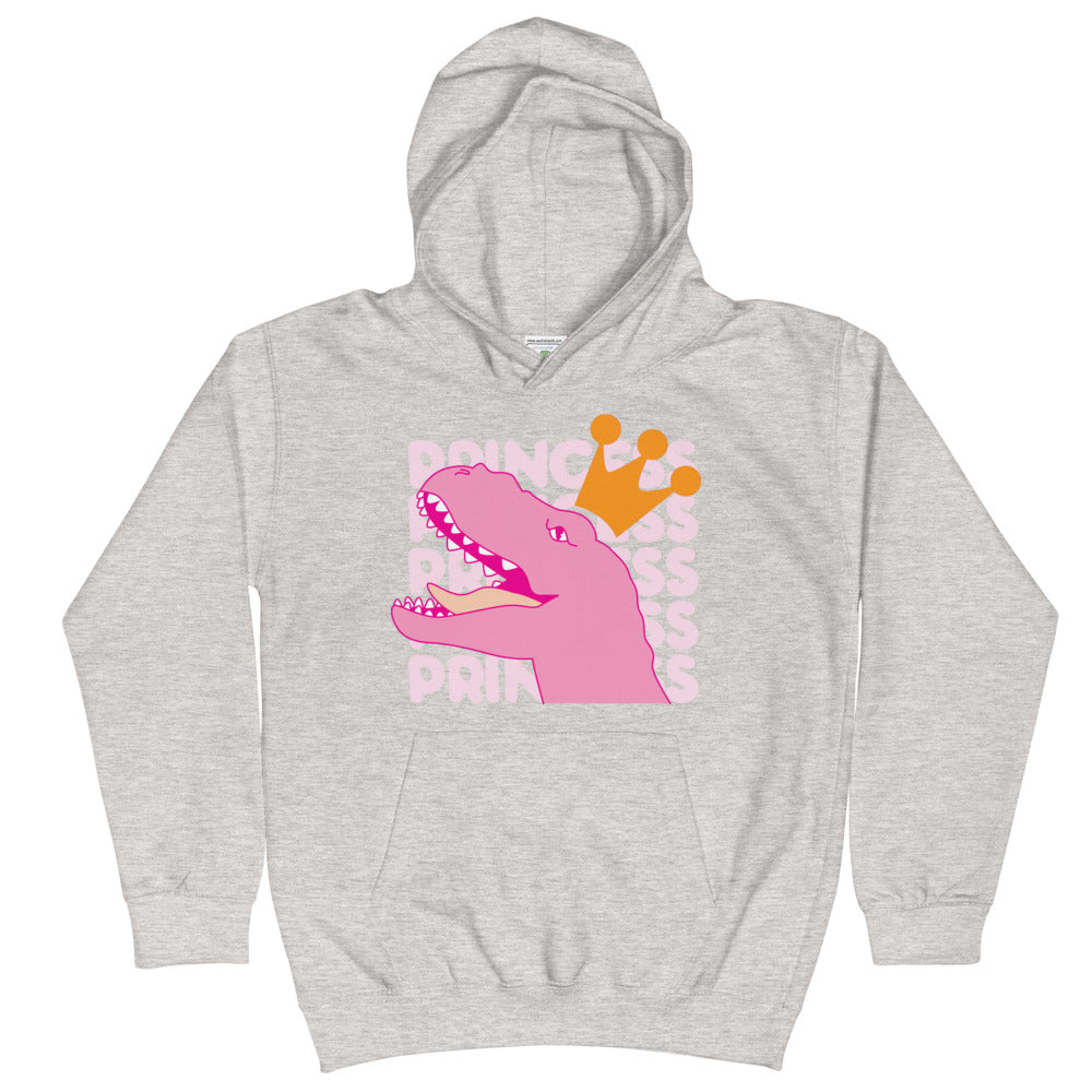 Dinosaur Princess Kids Hoodie