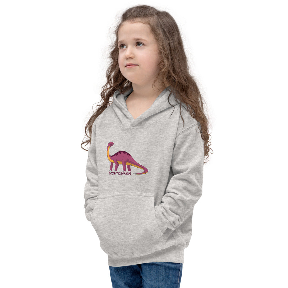 Brontosaurus Dinosaur Kids Hoodie