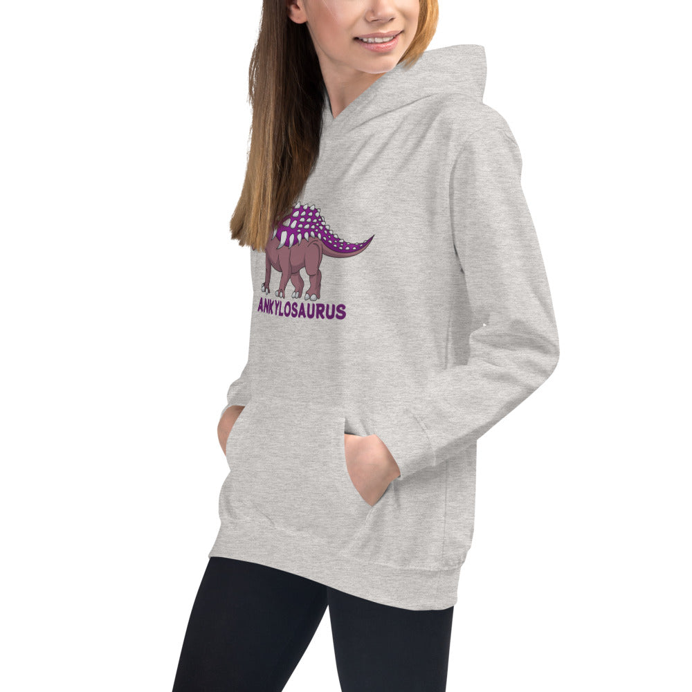 Ankylosaurus Dinosaur Kids Hoodie