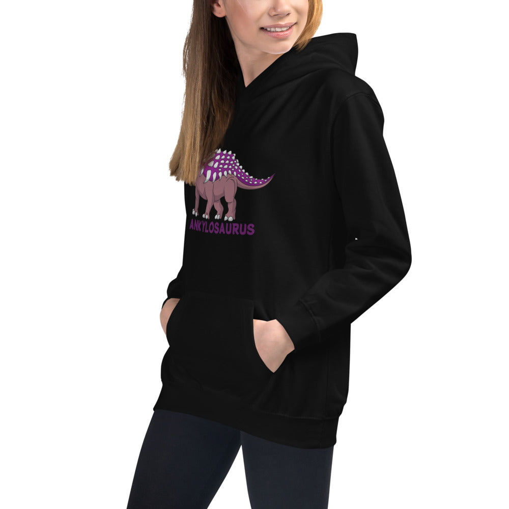 Ankylosaurus Dinosaur Kids Hoodie