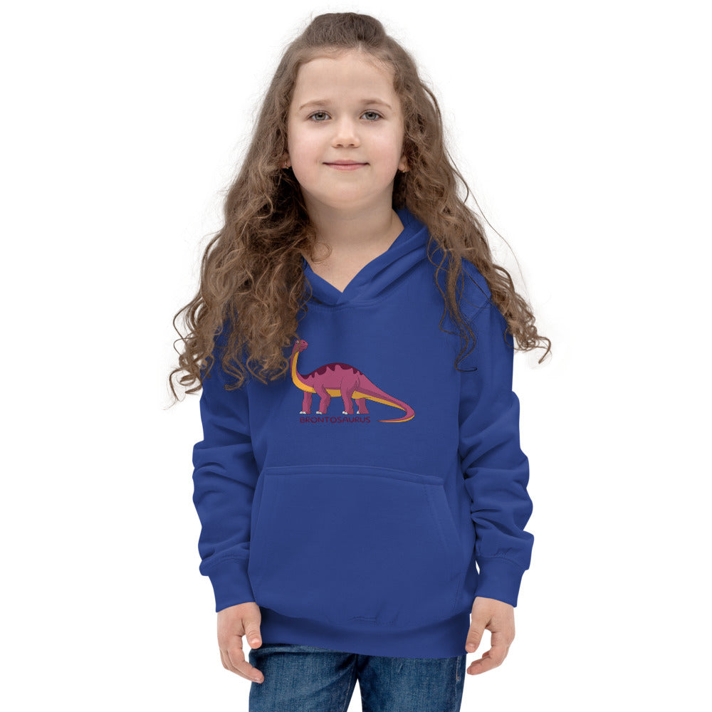 Brontosaurus Dinosaur Kids Hoodie