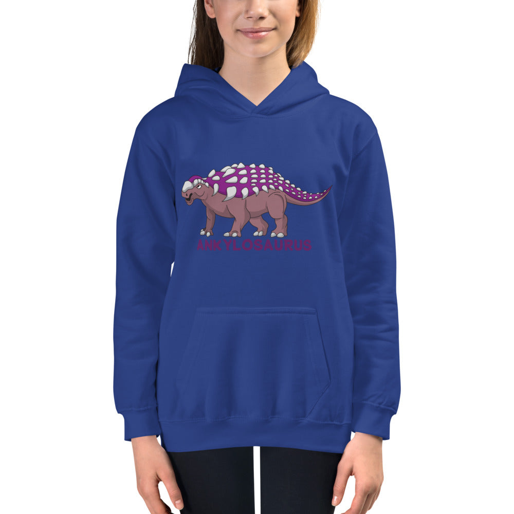 Ankylosaurus Dinosaur Kids Hoodie