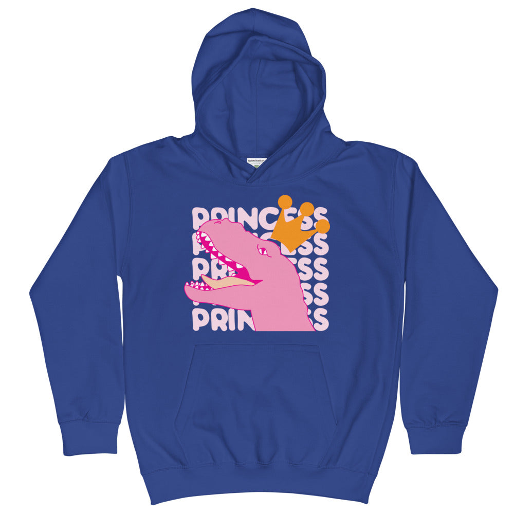 Dinosaur Princess Kids Hoodie